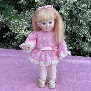 Jesco Vinyl Doll - Blond Hair Katie- Vintage - 1984